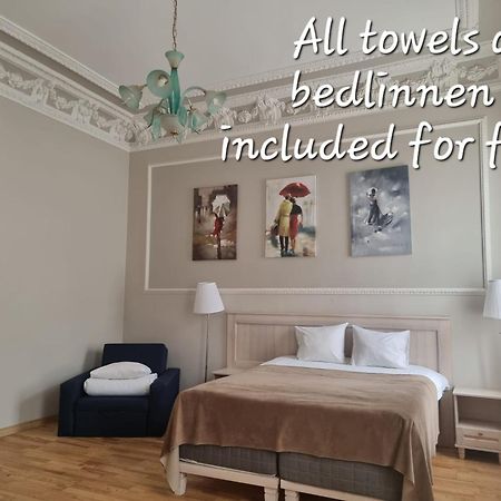 City Inn Riga Apartment, Barons Promenade With Parking Esterno foto